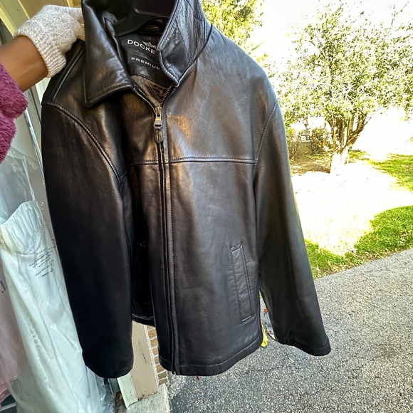 Dockers Other - Dockers Men's Premium Black Leather Jacket